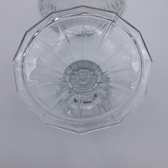 Vintage Imperial Makayla 12" Cleo Hurricane 24% Lead Crystal Candle Holder 2pcs. - Picture 11 of 16